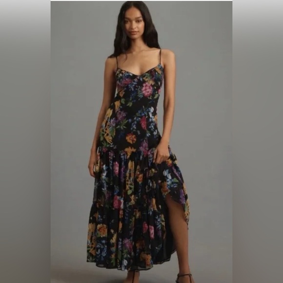 Anthropologie Dresses & Skirts - Anthropologie Sleeveless V-Neck Pleated Maxi Dress